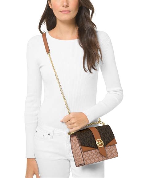 michael michael kors greenwich small convertible crossbody|mk medium logo convertible crossbody.